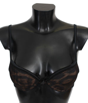 Sujetador push-up de leopardo Sultry de Roberto Cavalli