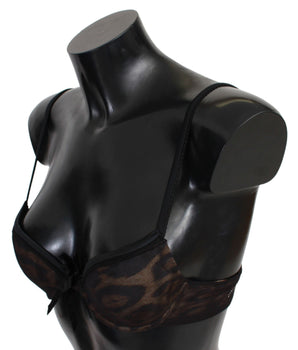 Sujetador push-up de leopardo Sultry de Roberto Cavalli
