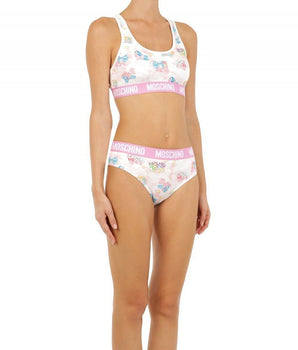 Moschino White Two-Piece Sleepwear My Little Pony Bikini