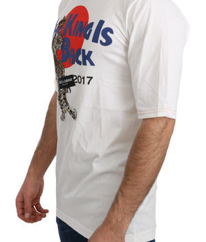 Dolce & Gabbana Sleek Leopard Print Slim Fit Tee Dolce & Gabbana 