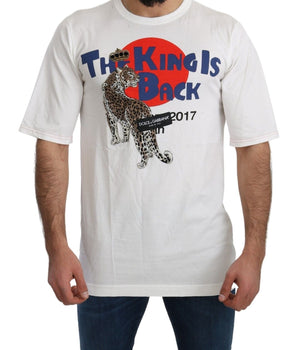 Dolce & Gabbana Sleek Leopard Print Slim Fit Tee Dolce & Gabbana 