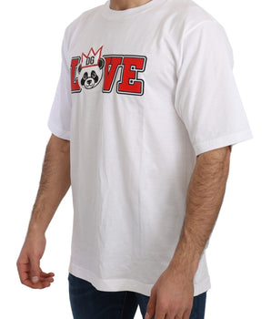 Dolce & Gabbana Panda Love Slim Fit Crewneck Tee Dolce & Gabbana 