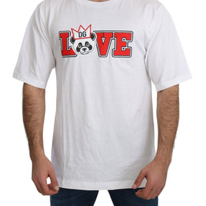 Dolce &amp; Gabbana Panda Love Slim Fit Crewneck Tee