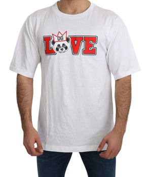Dolce & Gabbana Panda Love Slim Fit Crewneck Tee Dolce & Gabbana 