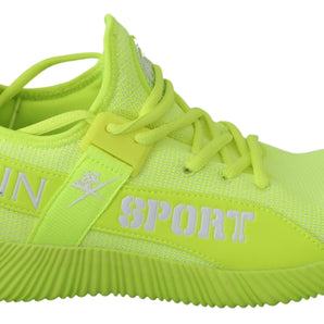 Philipp Plein Stylish Light Green Casual Sneakers Philipp Plein 