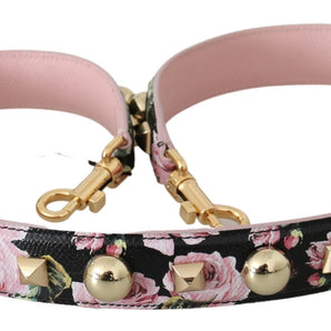 Dolce &amp; Gabbana Elegante bandolera de piel floral