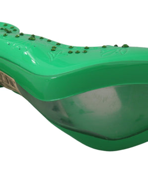 Dolce &amp; Gabbana Enchanting Crystal Cinderella Pumps