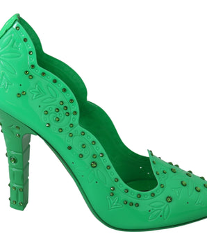 Dolce &amp; Gabbana Enchanting Crystal Cinderella Pumps