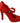 Dolce & Gabbana Red Floral Crystal CINDERELLA Heels Shoes