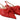 Jimmy Choo Chic Red Pointed Toe Leather Flats Jimmy Choo