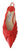 Jimmy Choo Chic Red Pointed Toe Leather Flats Jimmy Choo 