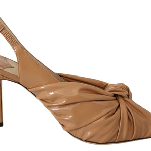 Jimmy Choo Elegant Pointed Toe Leather Pumps Jimmy Choo 