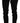 Acht Black High Waist Skinny Cropped Cotton Capri Pants