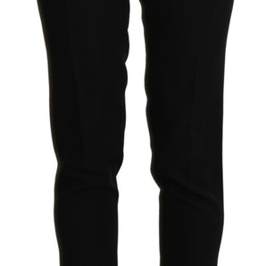 BENCIVENGA Chic High Waist Skinny Cropped Trousers