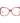Emilio Pucci Red Women Optical Frames
