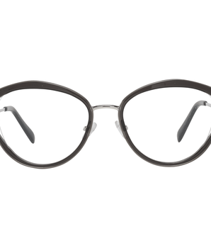 Emilio Pucci Black Metal & Plastic Glasses (Frames)