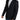 Dolce &amp; Gabbana Elegant Black Virgin Wool Silk Blend Blazer