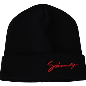 Givenchy Chic Unisex Wool Beanie with Signature Accents