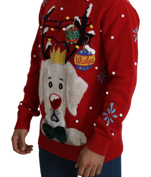 Dolce & Gabbana Elegant Christmas Cashmere Sweater Dolce & Gabbana 