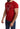 Guess Red Cotton Logo Print Men Casual Top Perforated T-shirt Guess 