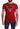Guess Red Cotton Logo Print Men Casual Top Perforated T-shirt Guess 