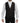 Dolce & Gabbana Elegant Brown Black Wool Blend Dress Vest Dolce & Gabbana 
