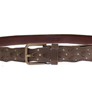 Dolce & Gabbana Elegant Leather-Cotton Fusion Men's Belt