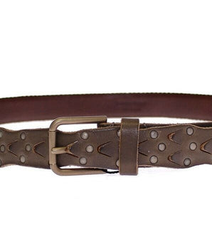 Dolce & Gabbana Elegant Leather-Cotton Fusion Men's Belt Dolce & Gabbana 