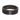 Nialaya Elegant Black Rhodium Silver Crystal Ring