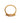 Nialaya Star Gold 925 Silver Womens Clear Ring Nialaya 