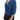 Exte Elegant Deep V-Neck Sweater in Blue