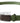 Costume National Green Leather Silver Buckle Men's Waist Belt