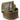 Ermanno Scervino Green Leather Rustic Bronze Buckle Army Belt