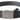 Exte Black Silver Metal Brushed Buckle Waist Belt Exte