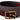 GF Ferre Brown Leather Wide Gold Chrome Logo Buckle Belt