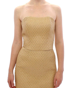 Andrea Incontri Exclusive Silk-Blend Beige Off-Shoulder Top Andrea Incontri 