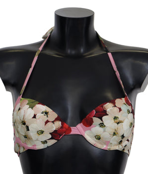 Top de baño floral elegante de Dolce &amp; Gabbana