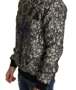 Dolce & Gabbana Samba Jacquard Palm Crewneck Sweater Dolce & Gabbana 