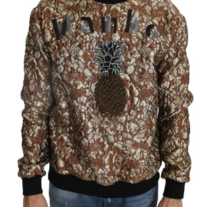 Dolce &amp; Gabbana Opulent Multicolor Crewneck Sweater