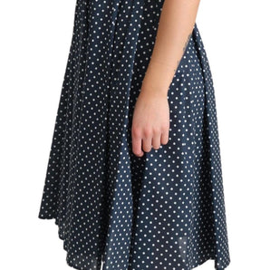 Dolce &amp; Gabbana Polka Dot Sleeveless A-Line Dress