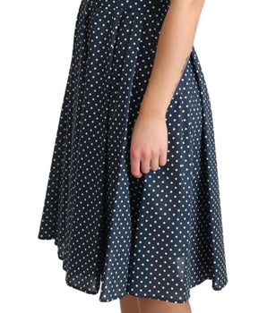 Dolce & Gabbana Polka Dot Sleeveless A-Line Dress Dolce & Gabbana 