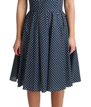Dolce & Gabbana Polka Dot Sleeveless A-Line Dress Dolce & Gabbana 