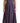 Dolce & Gabbana Elegant Sleeveless A-Line Purple Stripe Dress Dolce & Gabbana 