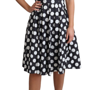 Dolce &amp; Gabbana Polka Dot Sleeveless A-Line Dress