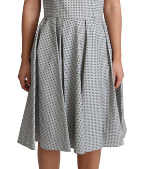 Dolce & Gabbana Chic Polka Dotted Sleeveless A-Line Dress Dolce & Gabbana 