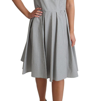 Dolce & Gabbana Chic Polka Dotted Sleeveless A-Line Dress Dolce & Gabbana 