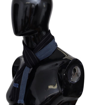 Missoni Chic Striped Wool-Silk Unisex Scarf Missoni 