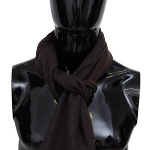 Missoni Brown 100% Cashmere Unisex Scarf