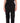 La Maison du Couturier Elegant Black Leather Jumpsuit with Waist Strap La Maison du Couturier 