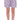 Licia Florio Purple Above-Knee Wrap Shorts